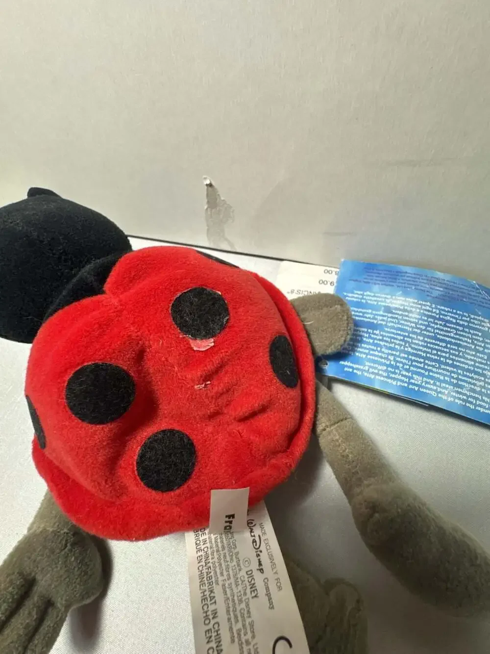 Disney A Bug's Life- Francis Bean Bag Plush RARE & RETIRED w/tags